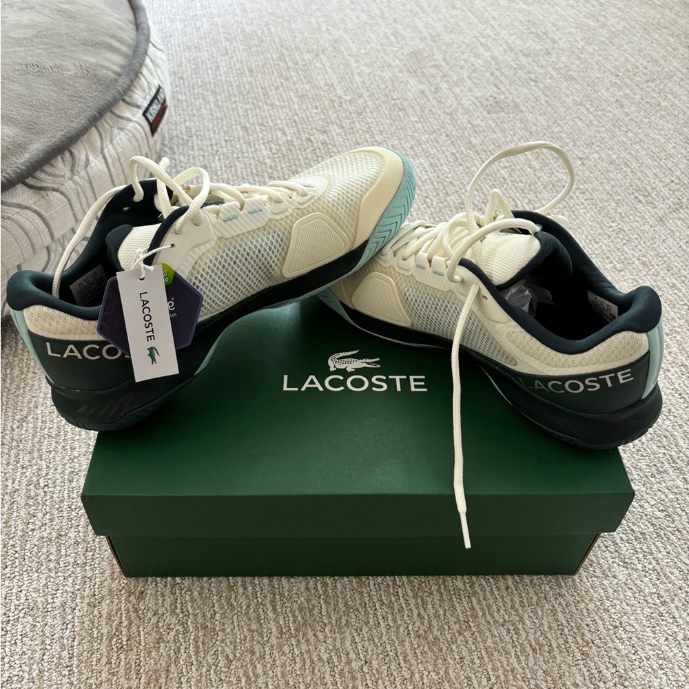 Lacoste Women`s Tech Point Tennis Shoes - Picture 5 of 8